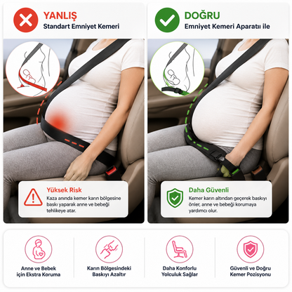 HarmoniaBaby™ Hamile Emniyet Kemeri Aparatı