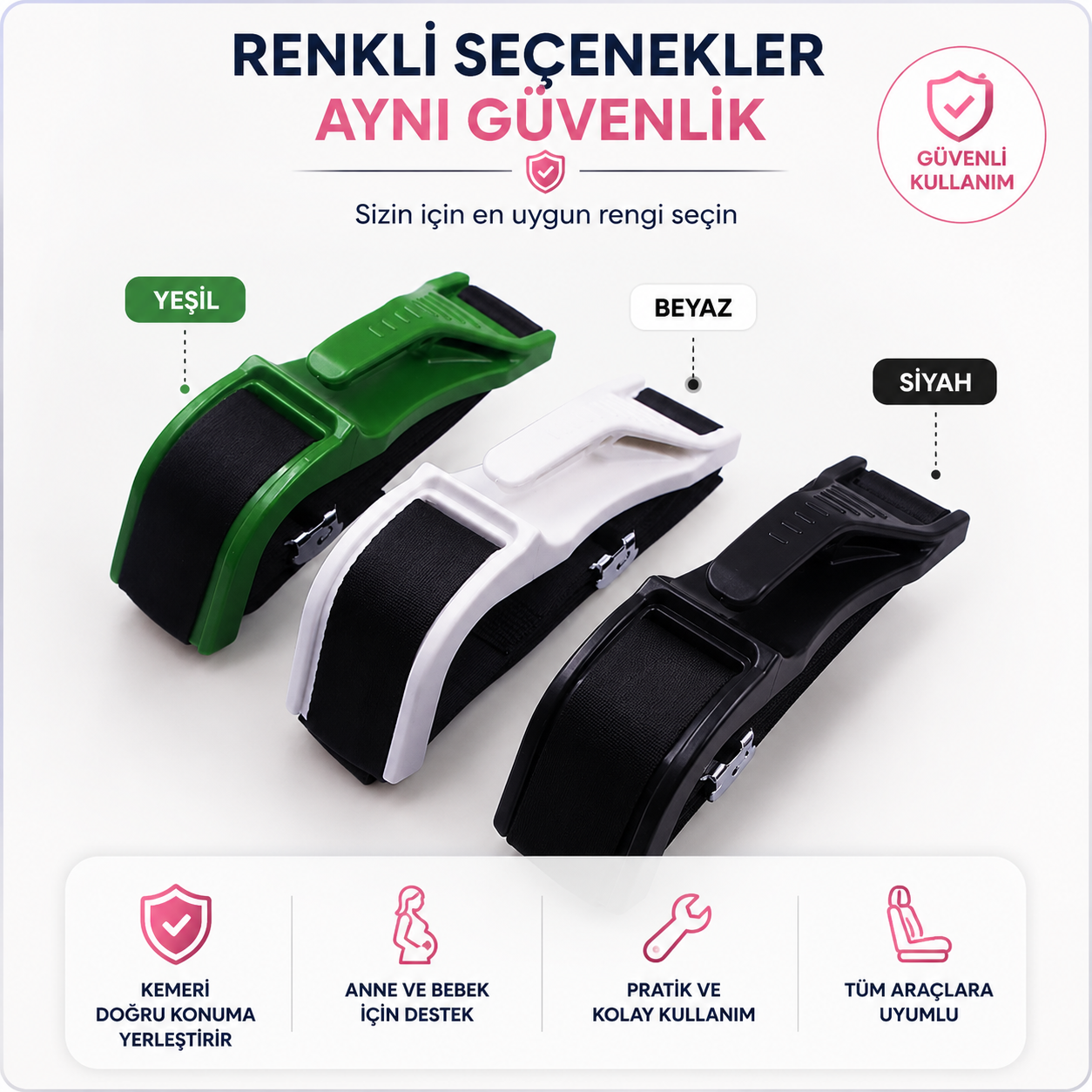 HarmoniaBaby™ Hamile Emniyet Kemeri Aparatı